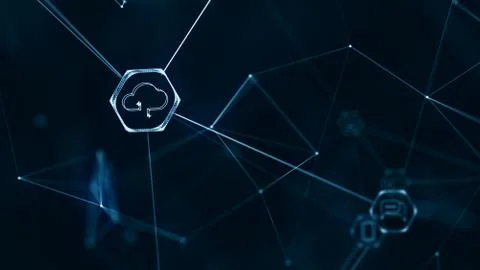 Social network. Stock Illustration