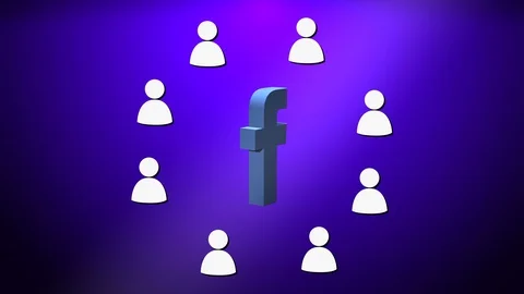 Social Network Internet Media Facebook, Instagram, Twitter Connect People 3D Video stock 100926090