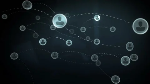 Social network media concept Stock Footage 46104985