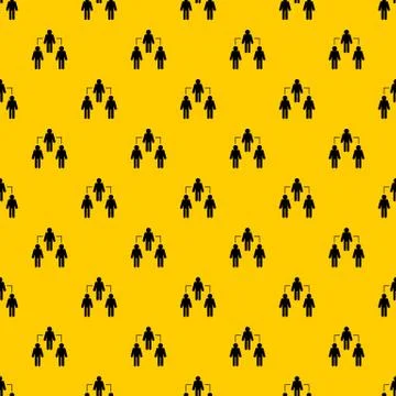 Social network pattern vector Illustrazione stock