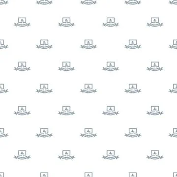 Social network pattern vector seamless イラスト素材