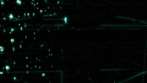 Social network people connection. Big data concept with the flow of people Stock Footage 132268375