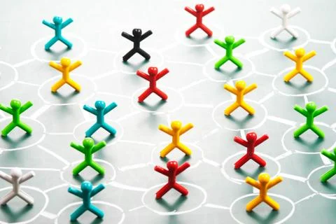 Social network 스톡 사진