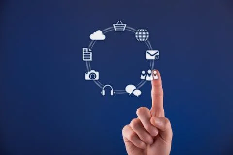 Social network Stock Photos