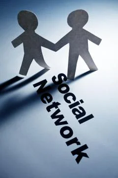 Social Network Foto stock