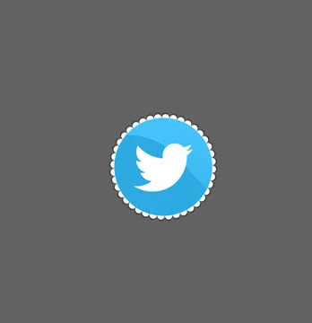 Social Network Twitter Logo Explosion Stock Footage 35221484