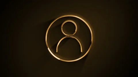 Social Network User Id Icon Fx Background 動画素材 160962623