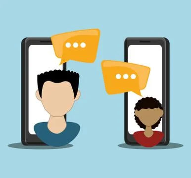Social network vector design Stock Illustration