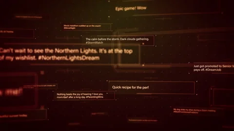 The Social network visualized.Loop. Stock Footage 270037255