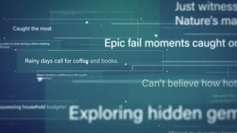 The Social network visualized.Loop. Stock Footage 270037286