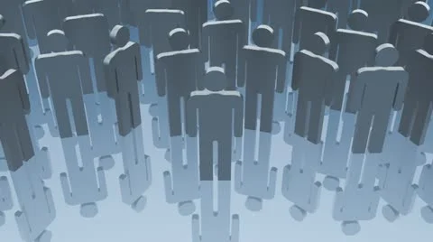 Social network world map animation Stock-Footage 10978865