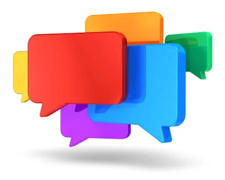 Social networking and chat concept Stock Illustration