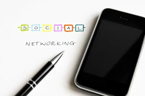 Social Networking Concept Stock Photos