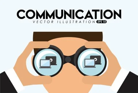 Social networking design, vector illustration eps10 graphic Stock Illustration
