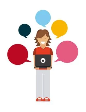 Social networking design, vector illustration eps10 graphic イラスト素材