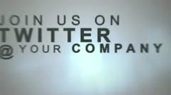 Social Networking Icons and Media Stock After Effects