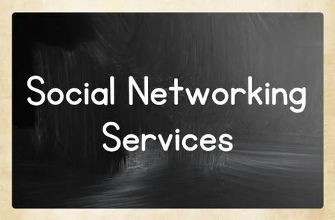 Social networking services Stock Illustration