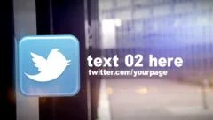 Social Networks Intro Stock After Effects