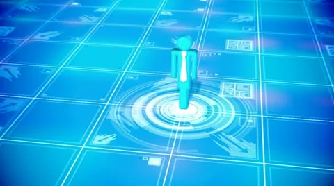 Social or business background 库存影片 11237706