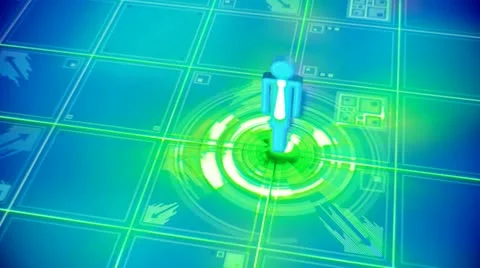 Social or business background 스톡 동영상 11237726