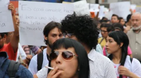 Social protest 스톡 동영상 11114363