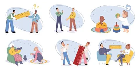 Social relationship. Working together, we can overcome obstacles and build Stock Illustration