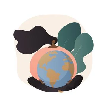 Social responsibility abstract concept vector illustration. Stock Illustration