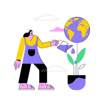 Social responsibility abstract concept vector illustration. 스톡 일러스트