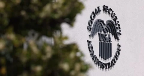 Social Security Administration field office Stock Footage 305451783