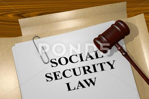 Social Security Law Concept