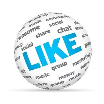 Social sphere Stock Illustration