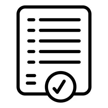 Social trust icon outline vector. Business company Stock Illustration