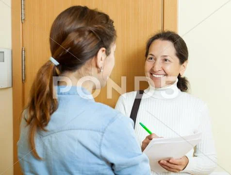 Social worker women Stock Photos
