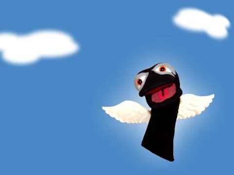 Sock Angel 스톡 일러스트