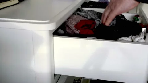 Sock drawer Video stock 231618420