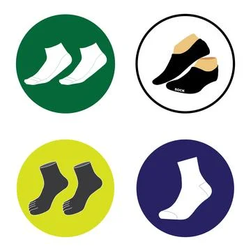Sock icon Stock Illustration
