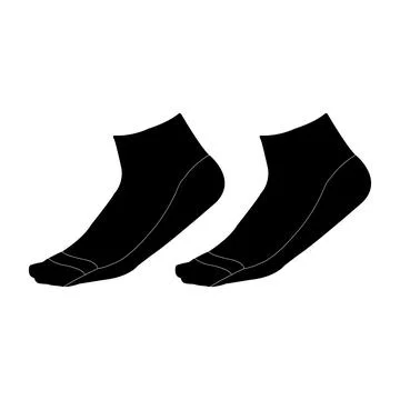 Sock icon Stock Illustration