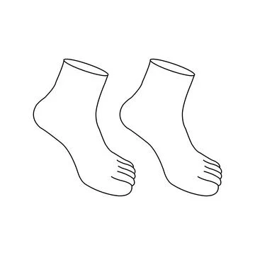 Sock icon Stock Illustration
