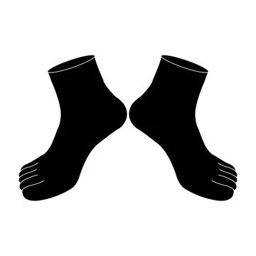 Sock icon Stock Illustration
