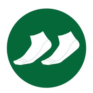 Sock icon Stock Illustration