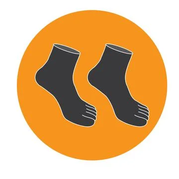 Sock icon Stock Illustration