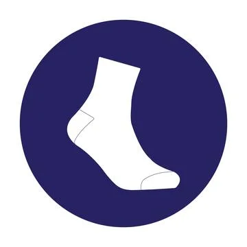 Sock icon Stock Illustration