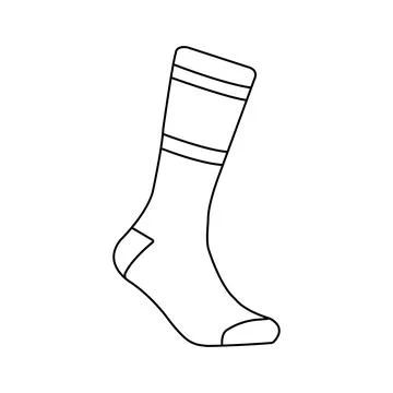 Sock icon Stock Illustration