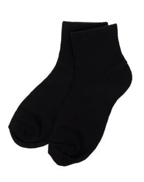 Sock isolated on white background Fotos Stock