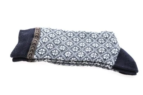 Sock isolated on white Stock Photos