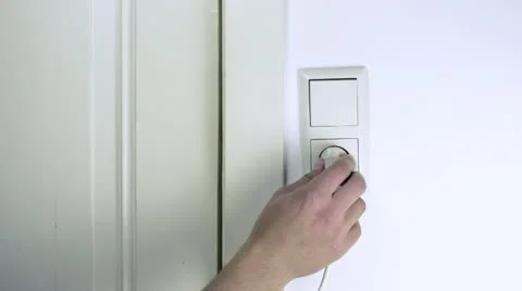 Socket and plug Stock Footage 12096374