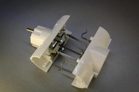 Socket and plug. Stock Photos