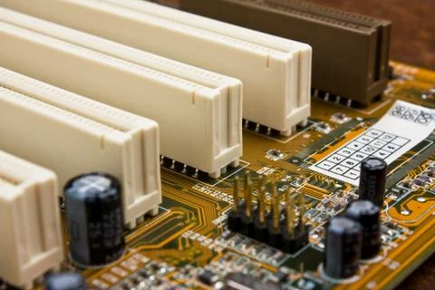 Socket on the board Stock Photos