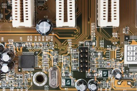 Socket on the board Stock Photos