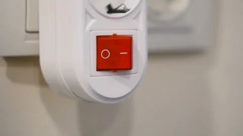 Socket. Electric tee socket Video stock 111494892